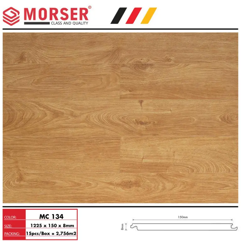 Sàn gỗ Morser 8mm MC134