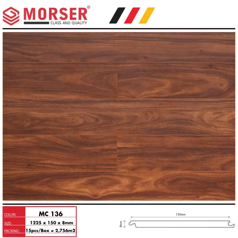 Sàn gỗ Morser 8mm MC136