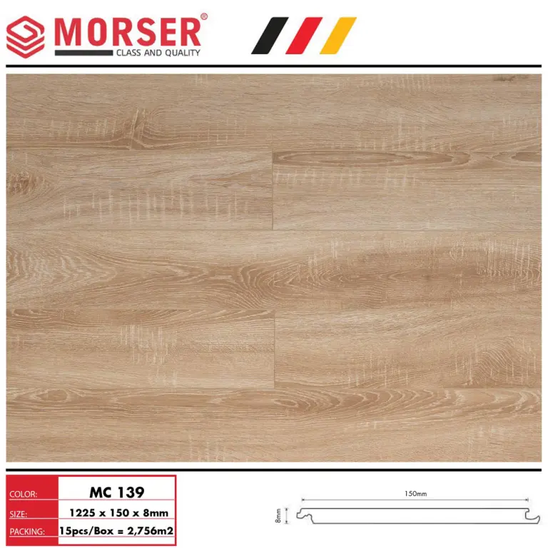 Sàn gỗ Morser 8mm MC139