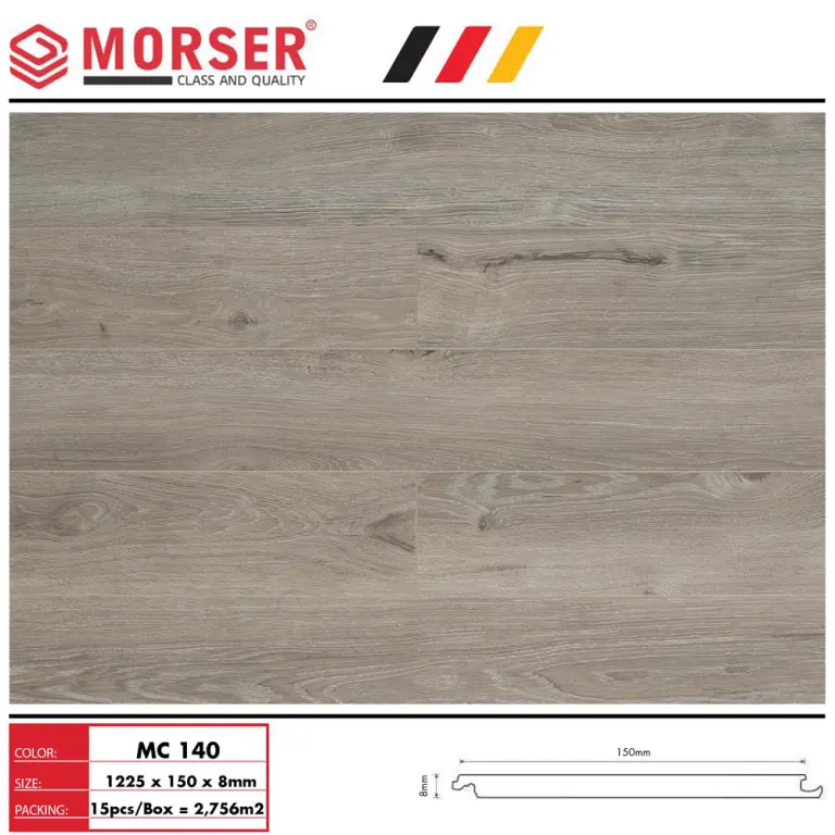 Sàn gỗ Morser 8mm MC140