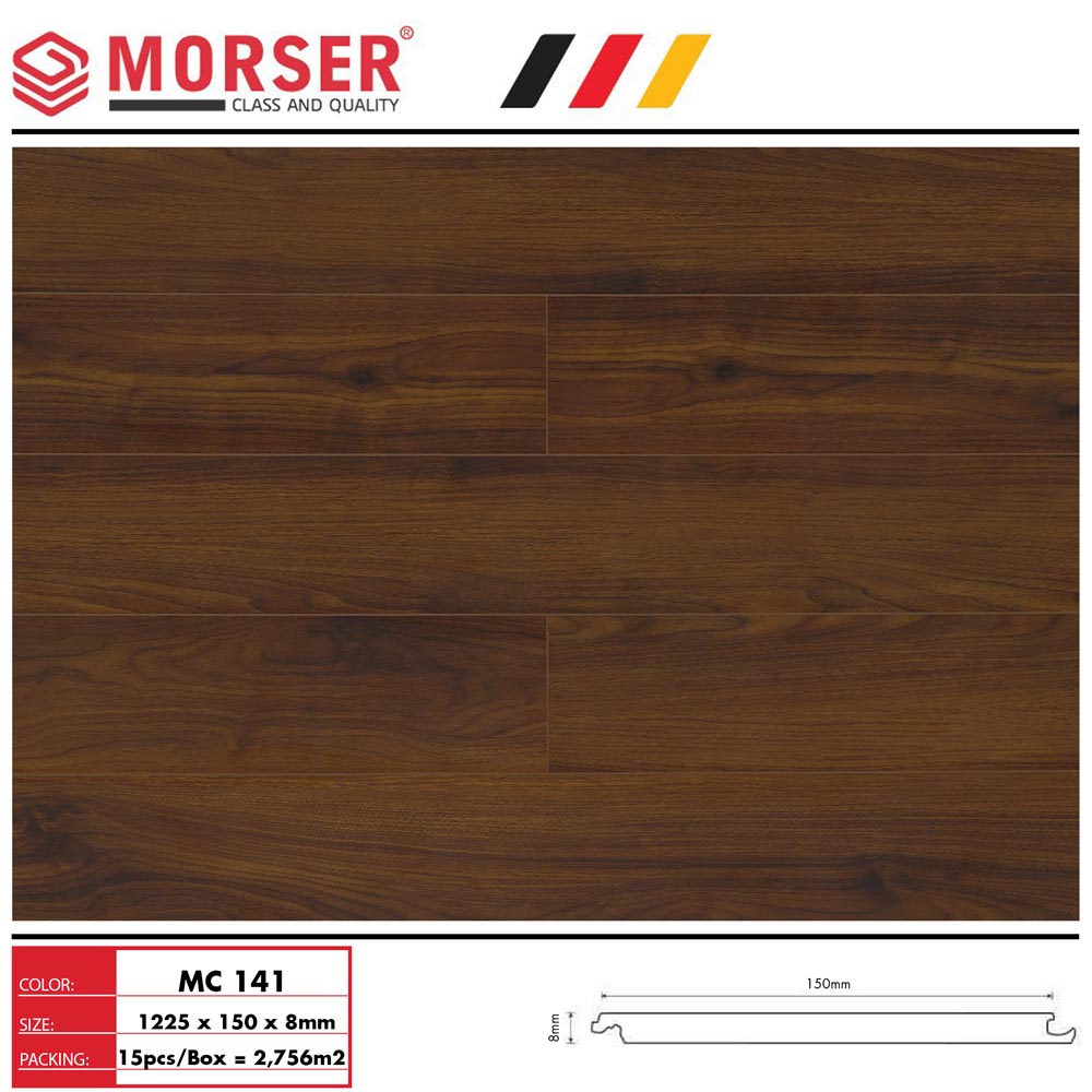Sàn gỗ Morser 8mm MC141