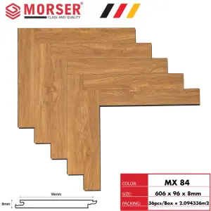 Sàn gỗ xương cá Morser 8mm MX84