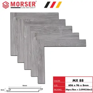 Sàn gỗ xương cá Morser 8mm MX88