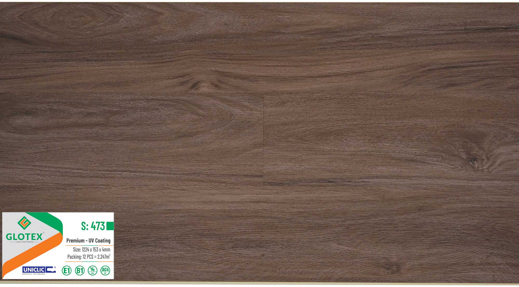 Sàn nhựa Glotex 4mm S473