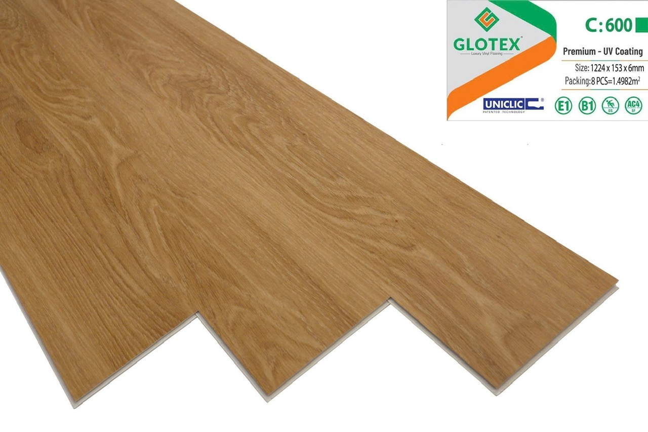 Sàn nhựa Glotex 6mm C600