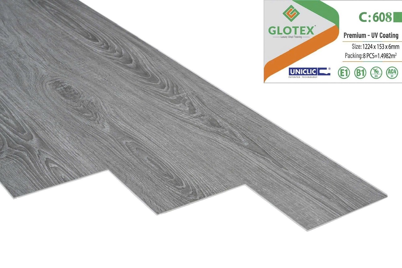 Sàn nhựa Glotex 6mm C608