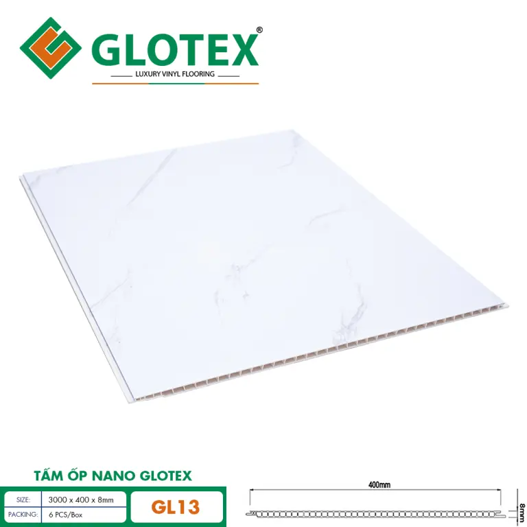 Tấm ốp nano 400 Glotex GL13