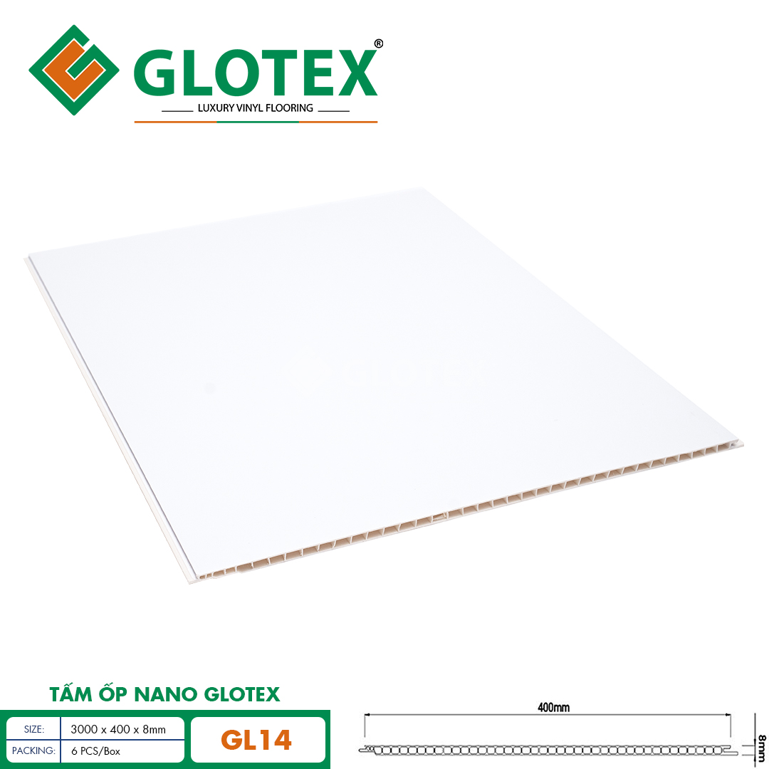 Tấm ốp nano 400 Glotex GL14