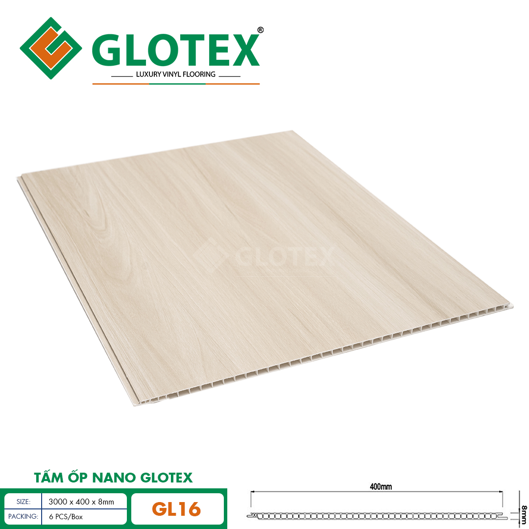 Tấm ốp nano 400 Glotex GL16
