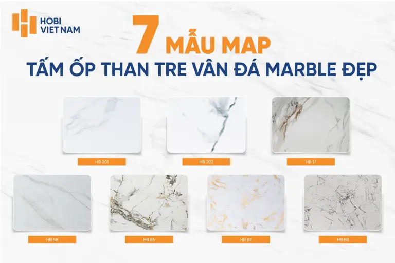 Map tấm ốp than tre là gì? Bộ sưu tập map tấm than tre mới nhất 2026 tại Hobi Việt Nam