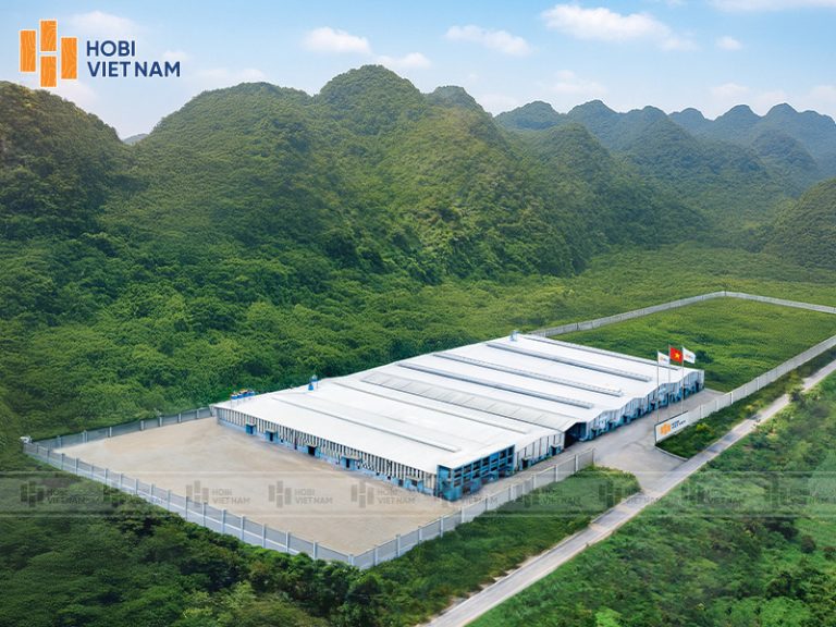 Nhà máy sản xuất sàn gỗ, sàn nhựa Hobi Việt Nam: Công nghệ hiện đại, chuẩn quốc tế
