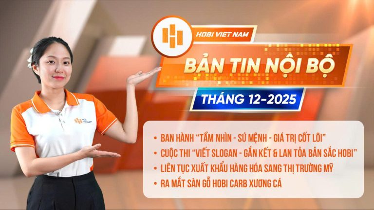 Bản tin nội bộ HOBI Việt Nam Tháng 12/2025 – Khát vọng mới, bước tiến mới, hành trình mới