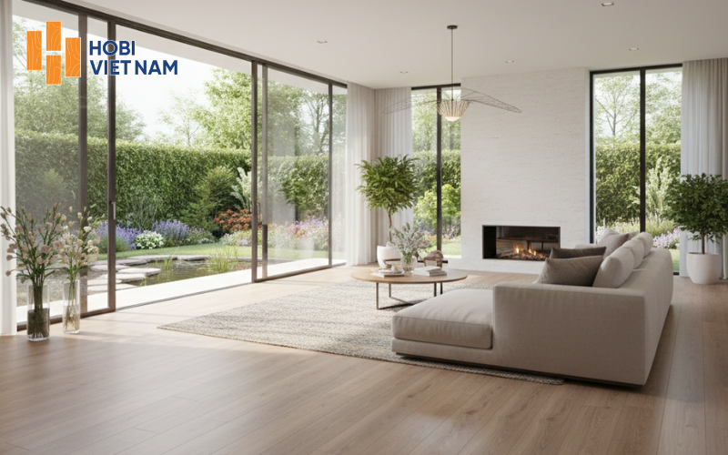 Hobi Việt Nam cung cấp đầy đủ kích thước sàn gỗ tiêu chuẩn