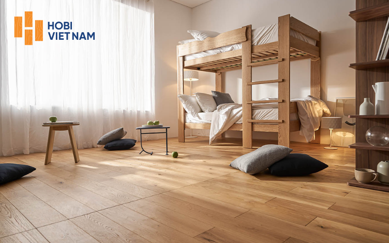 Sàn gỗ tự nhiên ghép thanh 