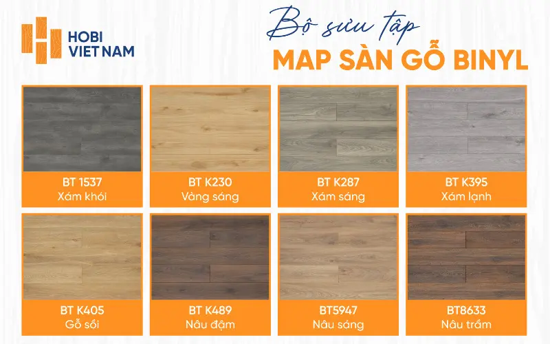 Map sàn gỗ Binyl