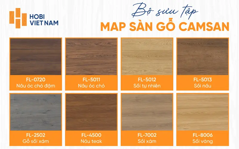 Map sàn gỗ Camsan