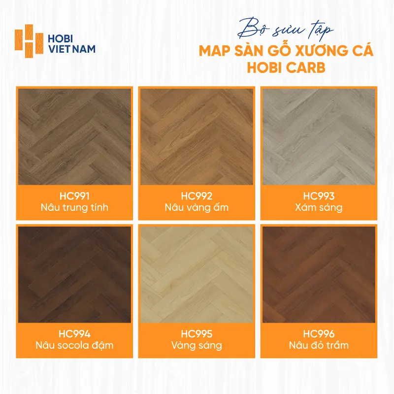 Map sàn gỗ xương cá Hobi Carb