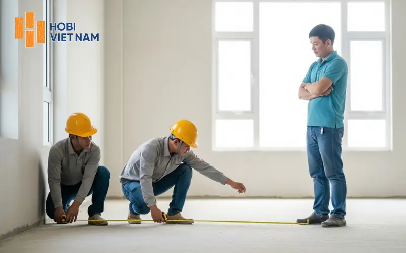 Kiến trúc sư sử dụng bản vẽ sàn gỗ để đảm bảo thẩm mỹ và độ chân thực công trình