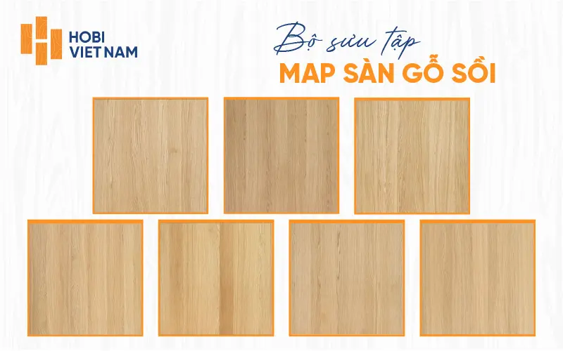 Map sàn gỗ sồi