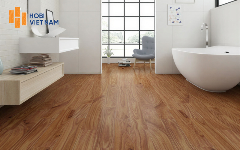 Mẫu sàn gỗ màu sồi sáng