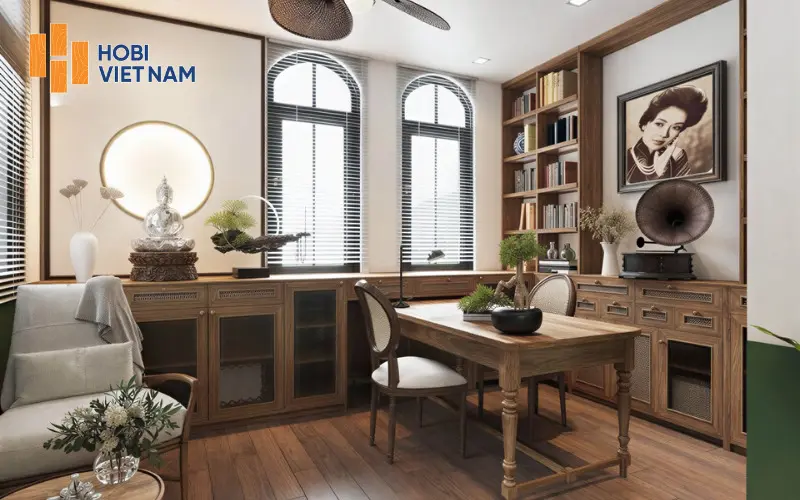 Mẫu sàn gỗ cao cấp cho phòng khách
