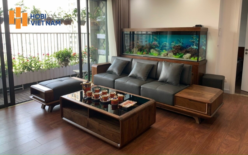 Sàn gỗ Binyl được thiết kế theo tiêu chuẩn châu Âu