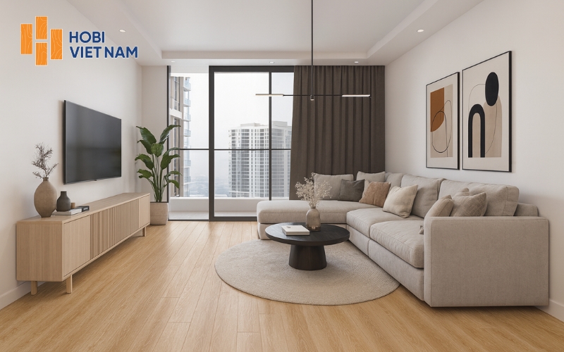 Sàn gỗ Charm Black cốt đen công nghệ Đức chất lượng