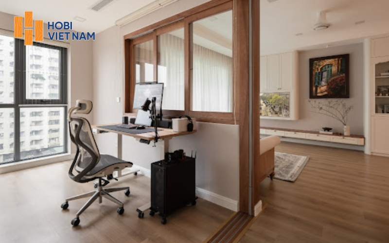 Sàn gỗ Jawa Titanium cốt đen chịu lực tốt, độ bền cao