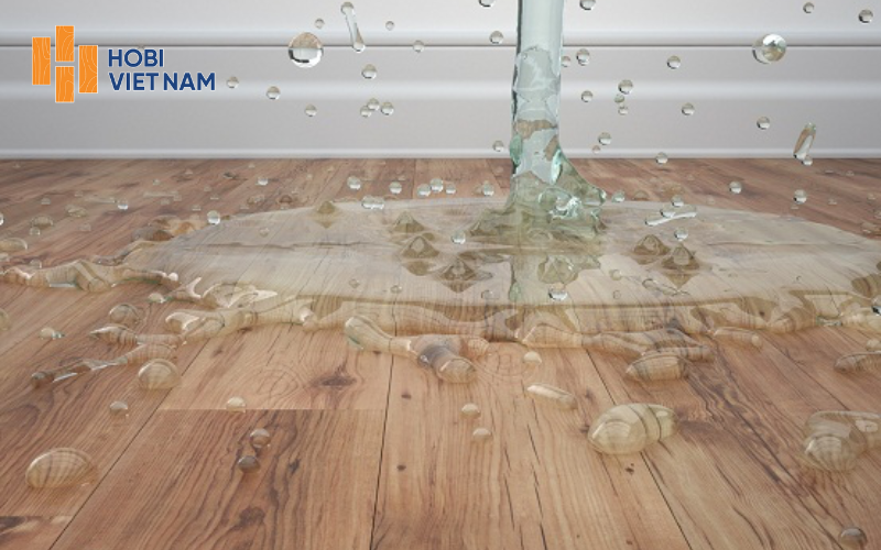 Kiểm tra khả năng chịu nước của sàn gỗ chất lượng