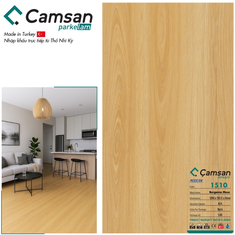Sàn gỗ Camsan Thổ Nhĩ Kỳ