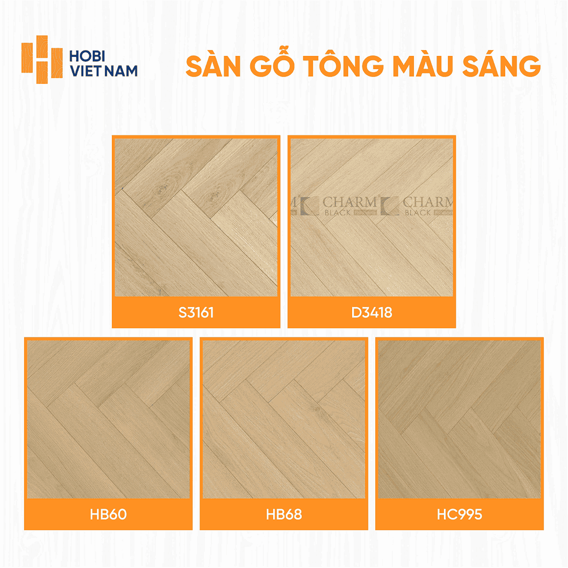 Sàn gỗ tông màu sáng