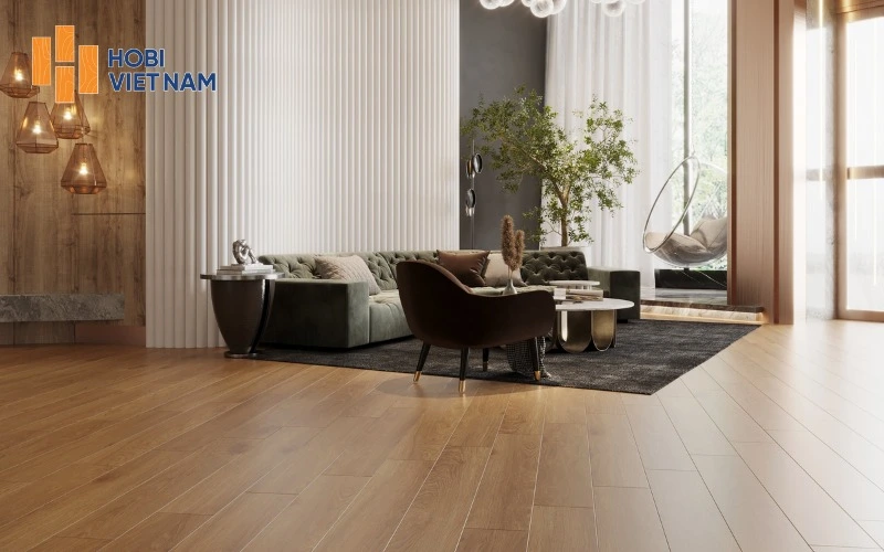 Kết hợp với màu tường và màu đồ nội thất