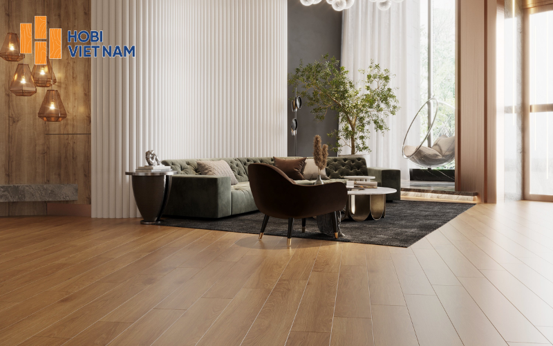 Kết hợp với màu tường và màu đồ nội thất