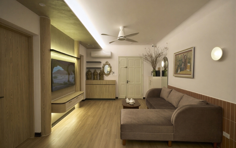 Sàn gỗ Dongwha Hàn Quốc thân thiện môi trường cho chung cư