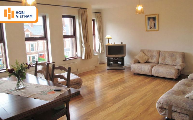 Sàn gỗ sử dụng cho chung cư cần có khả năng chống ẩm tốt, độ bền cao