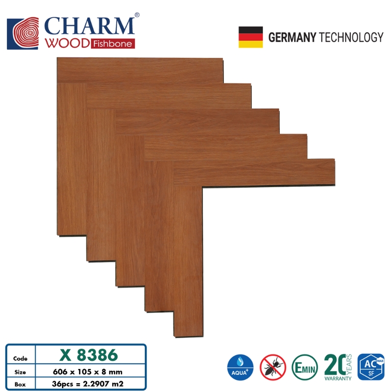Sàn gỗ Charm Wood Việt Nam giá tốt với màu sắc tự nhiên