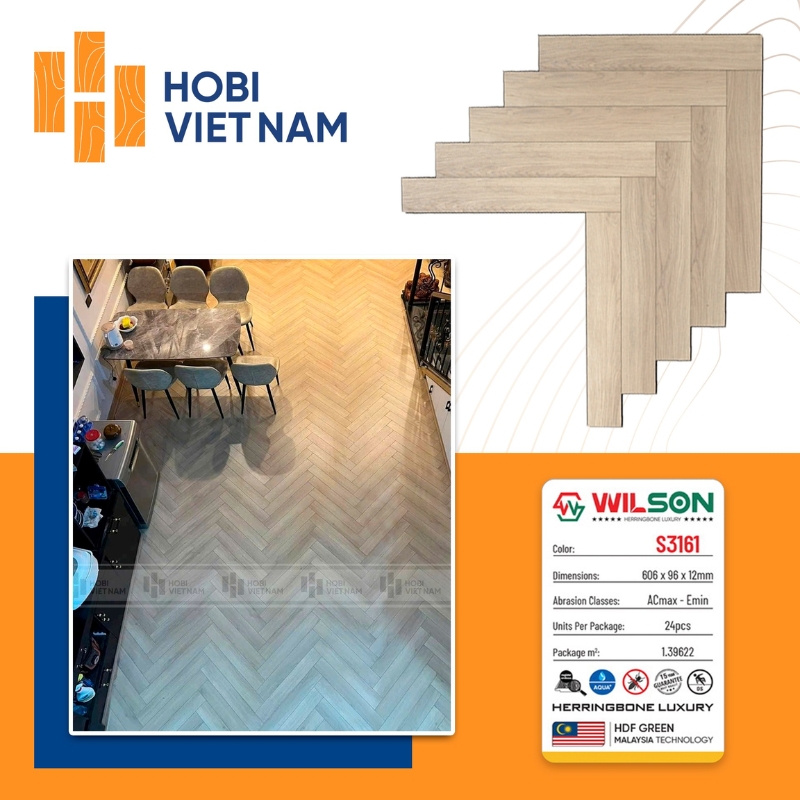 Sàn gỗ Wilson cốt xanh