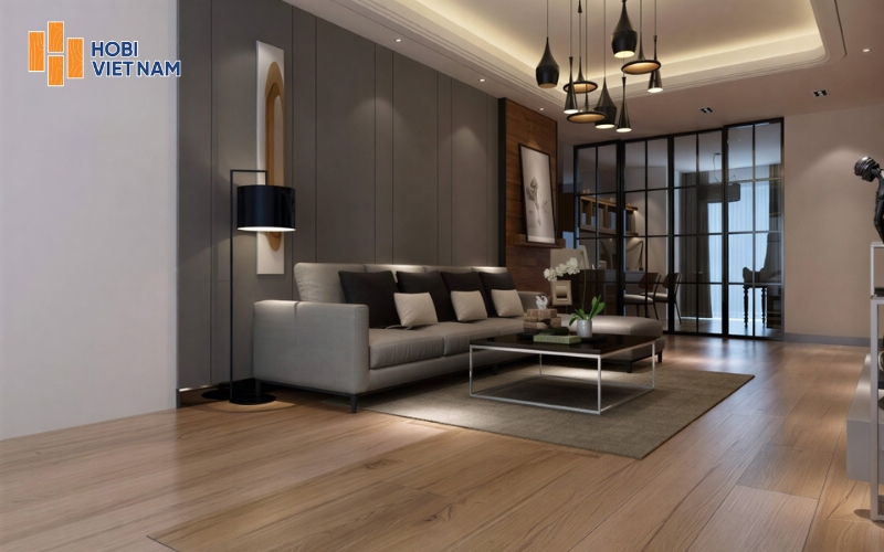 Mẫu sàn gỗ thiết kế tối giản mang lại sự thanh lịch và tinh tế