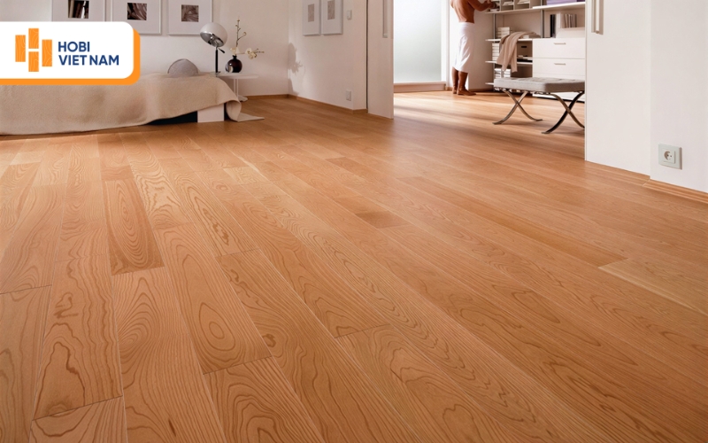 Cách lát sàn gỗ thẳng đơn giản phù hợp căn hộ chung cư hiện đại