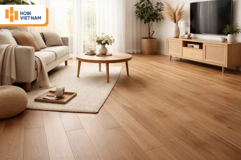 15+ mẫu sàn gỗ phòng khách đẹp, hiện đại, sang trọng nhất 2026