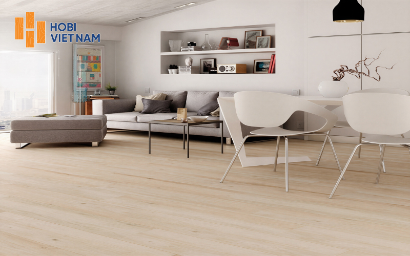 Sàn gỗ Wilson 12mm độ dày lớn hơn độ bền cao hơn