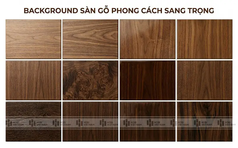 Background sàn gỗ phong cách sang trọng