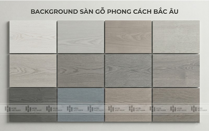Background sàn gỗ phong cách Bắc Âu