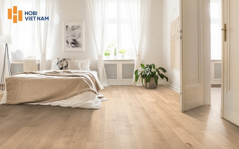 Cần xem xét tổng thể các yếu tố trước khi quyết định lựa chọn sàn gỗ background