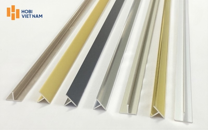 Nẹp hợp kim bền chắc, chịu lực tốt, phù hợp khu vực đi lại nhiều