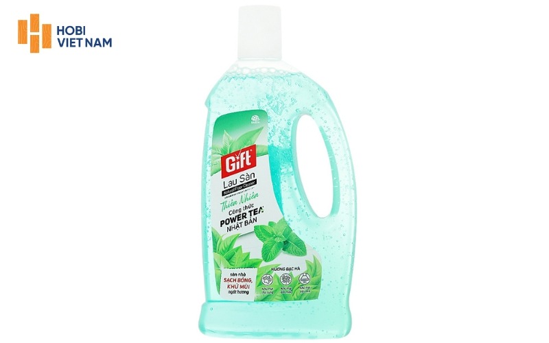 Nước lau sàn Gift dùng cho sàn gỗ công nghiệp và sàn gỗ tự nhiên
