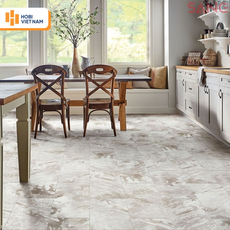 Sàn nhựa vân đá Marble