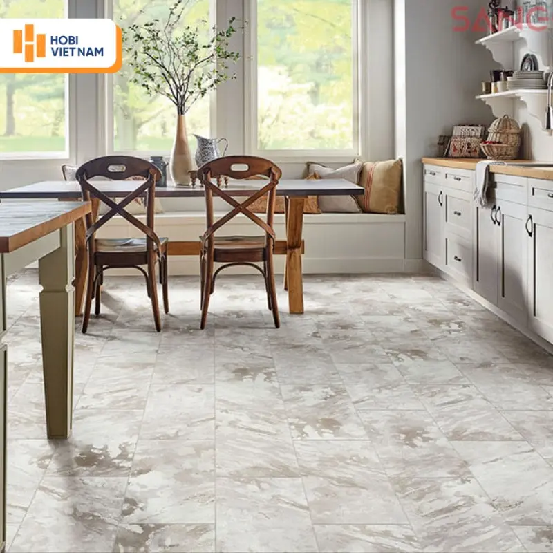 Sàn nhựa vân đá Marble