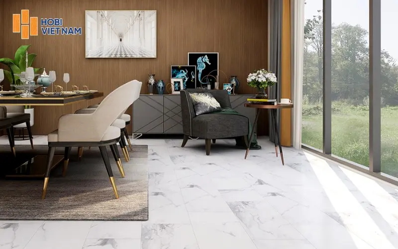 Sàn nhựa vân đá Marble