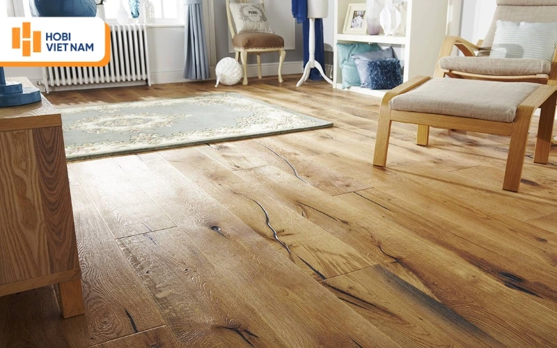 Kích thước sàn nhựa ảnh hưởng rất lớn đến tính thẩm mỹ
